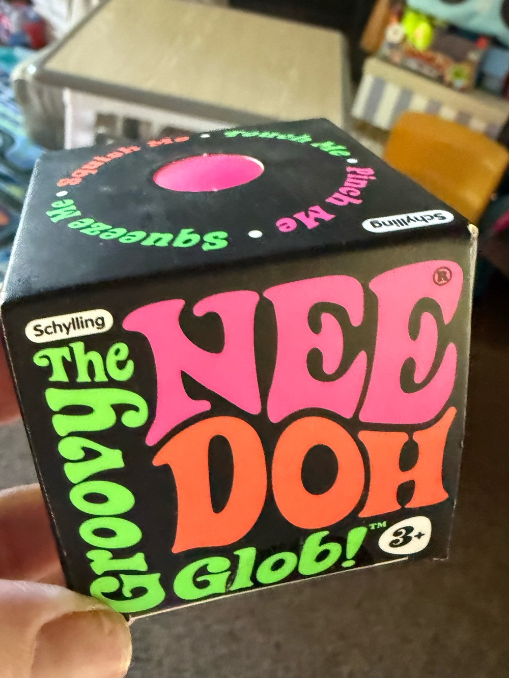Schylling- Needoh- PINK Groovy Glob